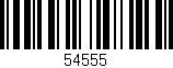 Código de barras (EAN, GTIN, SKU, ISBN): '54555'