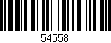 Código de barras (EAN, GTIN, SKU, ISBN): '54558'