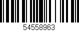 Código de barras (EAN, GTIN, SKU, ISBN): '54558963'