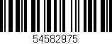 Código de barras (EAN, GTIN, SKU, ISBN): '54582975'