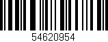 Código de barras (EAN, GTIN, SKU, ISBN): '54620954'
