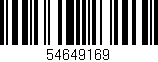 Código de barras (EAN, GTIN, SKU, ISBN): '54649169'
