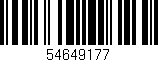 Código de barras (EAN, GTIN, SKU, ISBN): '54649177'
