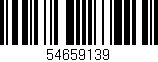 Código de barras (EAN, GTIN, SKU, ISBN): '54659139'