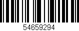 Código de barras (EAN, GTIN, SKU, ISBN): '54659294'