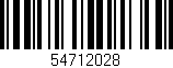 Código de barras (EAN, GTIN, SKU, ISBN): '54712028'