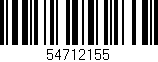 Código de barras (EAN, GTIN, SKU, ISBN): '54712155'