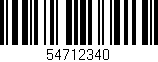 Código de barras (EAN, GTIN, SKU, ISBN): '54712340'