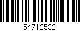 Código de barras (EAN, GTIN, SKU, ISBN): '54712532'