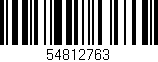 Código de barras (EAN, GTIN, SKU, ISBN): '54812763'