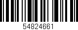 Código de barras (EAN, GTIN, SKU, ISBN): '54824661'