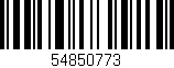Código de barras (EAN, GTIN, SKU, ISBN): '54850773'