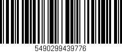 Código de barras (EAN, GTIN, SKU, ISBN): '5490299439776'