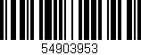 Código de barras (EAN, GTIN, SKU, ISBN): '54903953'