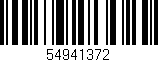 Código de barras (EAN, GTIN, SKU, ISBN): '54941372'