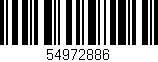 Código de barras (EAN, GTIN, SKU, ISBN): '54972886'