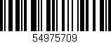 Código de barras (EAN, GTIN, SKU, ISBN): '54975709'