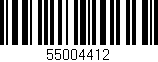 Código de barras (EAN, GTIN, SKU, ISBN): '55004412'