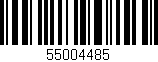 Código de barras (EAN, GTIN, SKU, ISBN): '55004485'