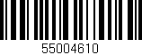 Código de barras (EAN, GTIN, SKU, ISBN): '55004610'