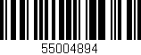 Código de barras (EAN, GTIN, SKU, ISBN): '55004894'