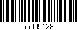 Código de barras (EAN, GTIN, SKU, ISBN): '55005128'