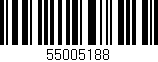 Código de barras (EAN, GTIN, SKU, ISBN): '55005188'