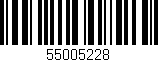 Código de barras (EAN, GTIN, SKU, ISBN): '55005228'