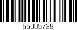 Código de barras (EAN, GTIN, SKU, ISBN): '55005739'