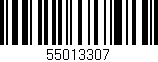 Código de barras (EAN, GTIN, SKU, ISBN): '55013307'