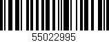 Código de barras (EAN, GTIN, SKU, ISBN): '55022995'