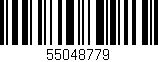 Código de barras (EAN, GTIN, SKU, ISBN): '55048779'