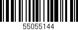 Código de barras (EAN, GTIN, SKU, ISBN): '55055144'