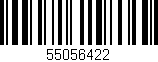 Código de barras (EAN, GTIN, SKU, ISBN): '55056422'