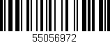 Código de barras (EAN, GTIN, SKU, ISBN): '55056972'