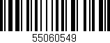 Código de barras (EAN, GTIN, SKU, ISBN): '55060549'