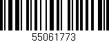 Código de barras (EAN, GTIN, SKU, ISBN): '55061773'