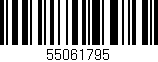 Código de barras (EAN, GTIN, SKU, ISBN): '55061795'