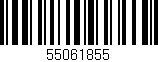 Código de barras (EAN, GTIN, SKU, ISBN): '55061855'