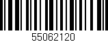 Código de barras (EAN, GTIN, SKU, ISBN): '55062120'
