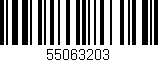 Código de barras (EAN, GTIN, SKU, ISBN): '55063203'