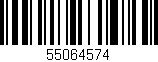 Código de barras (EAN, GTIN, SKU, ISBN): '55064574'