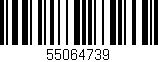 Código de barras (EAN, GTIN, SKU, ISBN): '55064739'