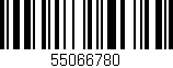 Código de barras (EAN, GTIN, SKU, ISBN): '55066780'