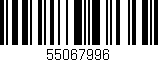 Código de barras (EAN, GTIN, SKU, ISBN): '55067996'