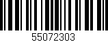Código de barras (EAN, GTIN, SKU, ISBN): '55072303'