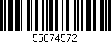 Código de barras (EAN, GTIN, SKU, ISBN): '55074572'