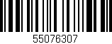 Código de barras (EAN, GTIN, SKU, ISBN): '55076307'