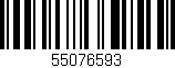 Código de barras (EAN, GTIN, SKU, ISBN): '55076593'