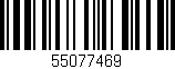 Código de barras (EAN, GTIN, SKU, ISBN): '55077469'